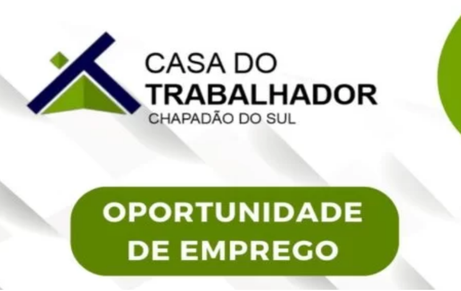 Casa do Trabalhador está com mais de 400 vagas de emprego em Chapadão do Sul