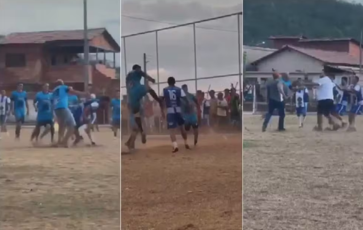 Final de campeonato de futebol termina com briga generalizada em Goiás