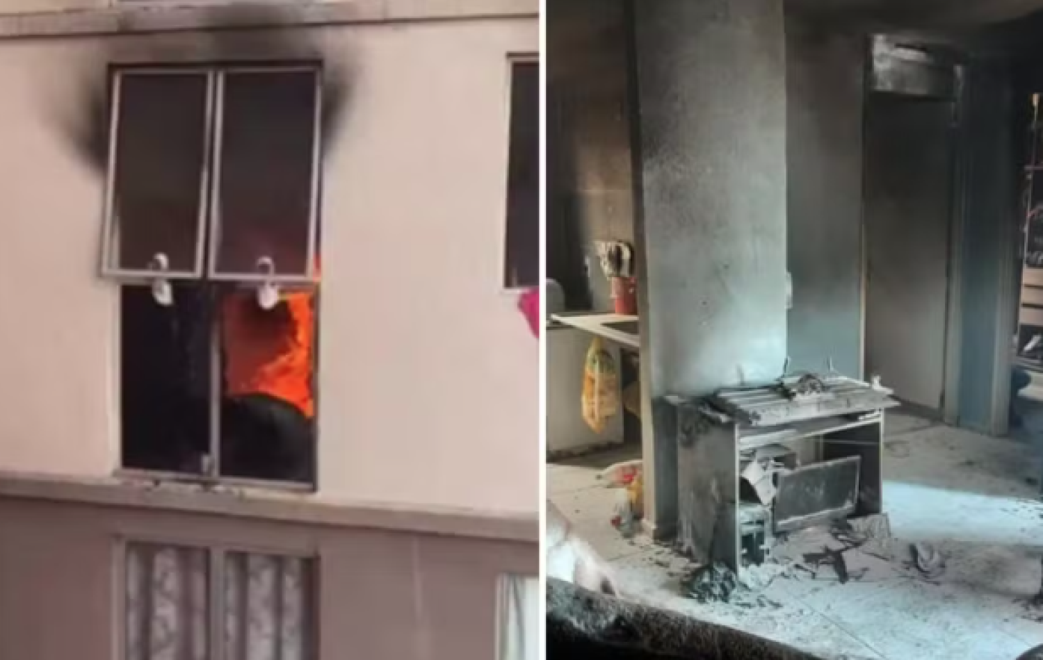 Homem é preso suspeito de colocar fogo em apartamento com filhos dentro por não aceitar fim de relacionamento
