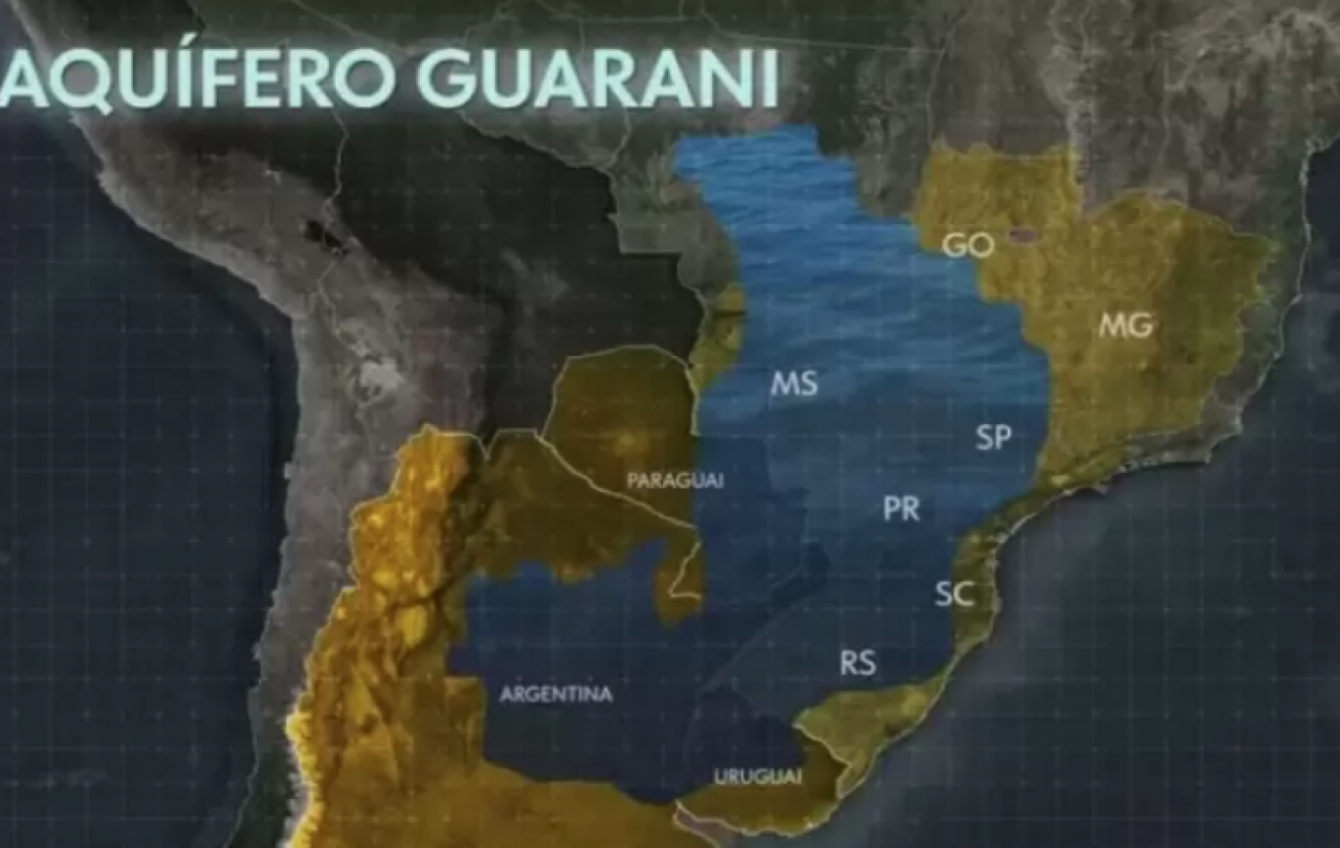 Aquífero Guarani corre o risco de secar, alerta estudo