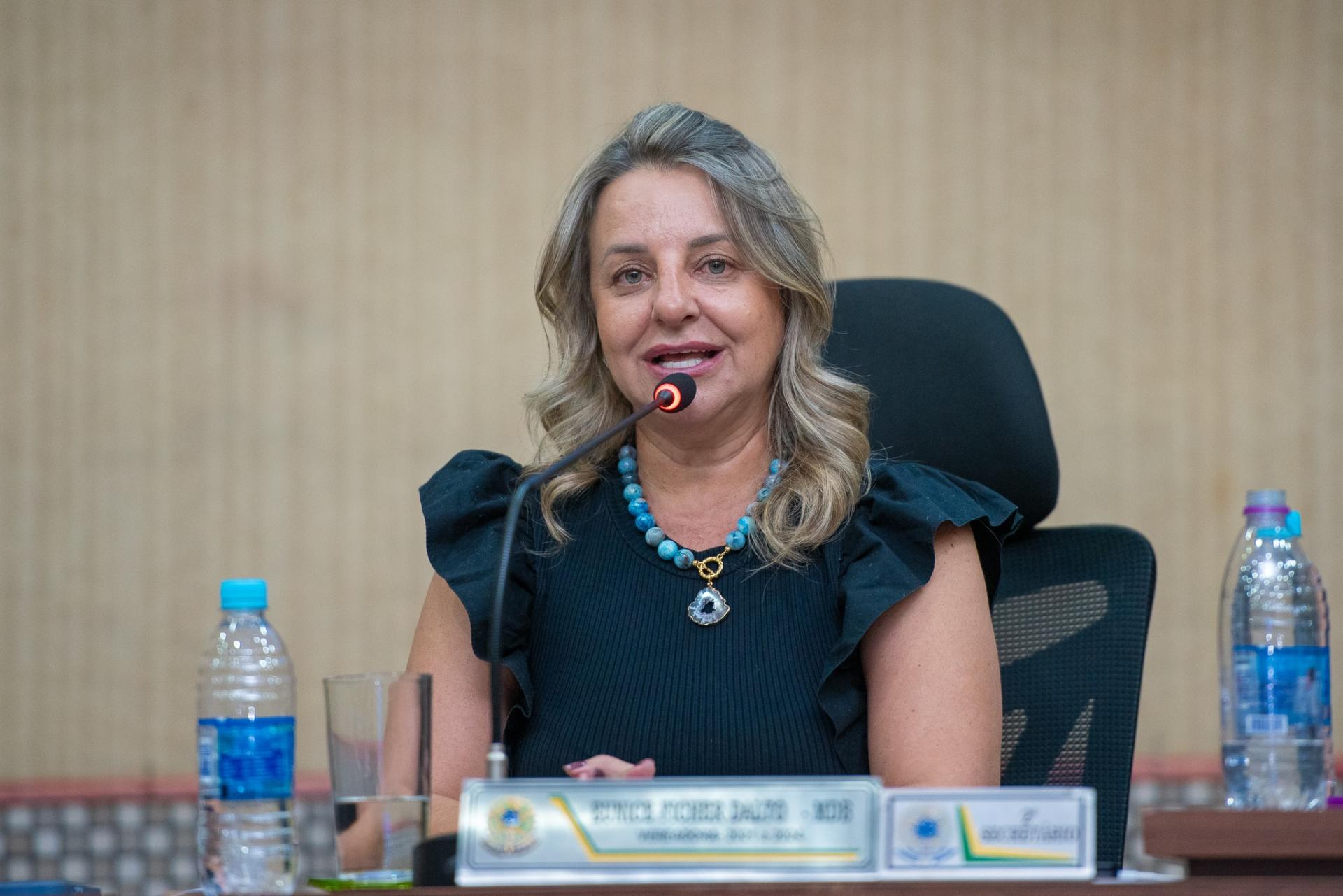 Nicki é a nova líder do governo na Câmara Municipal de Chapadão do Céu.