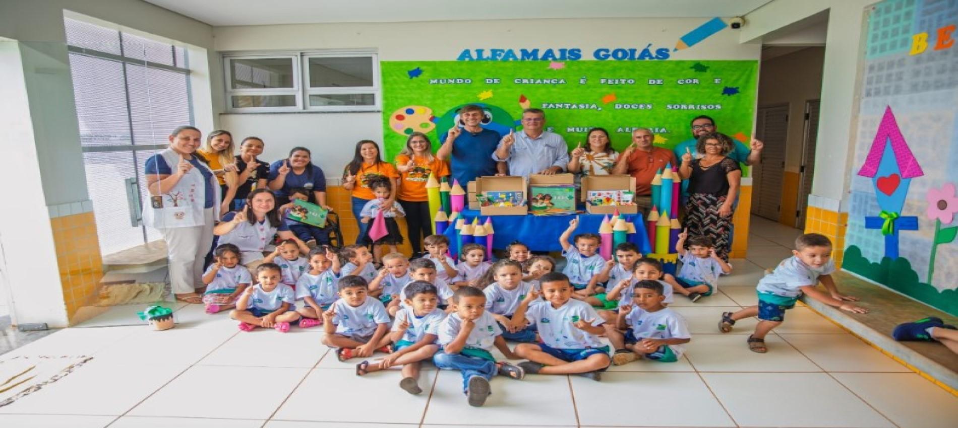 Entrega de Materiais do Programa AlfaMais fortalece a educação em Chapadão do Céu