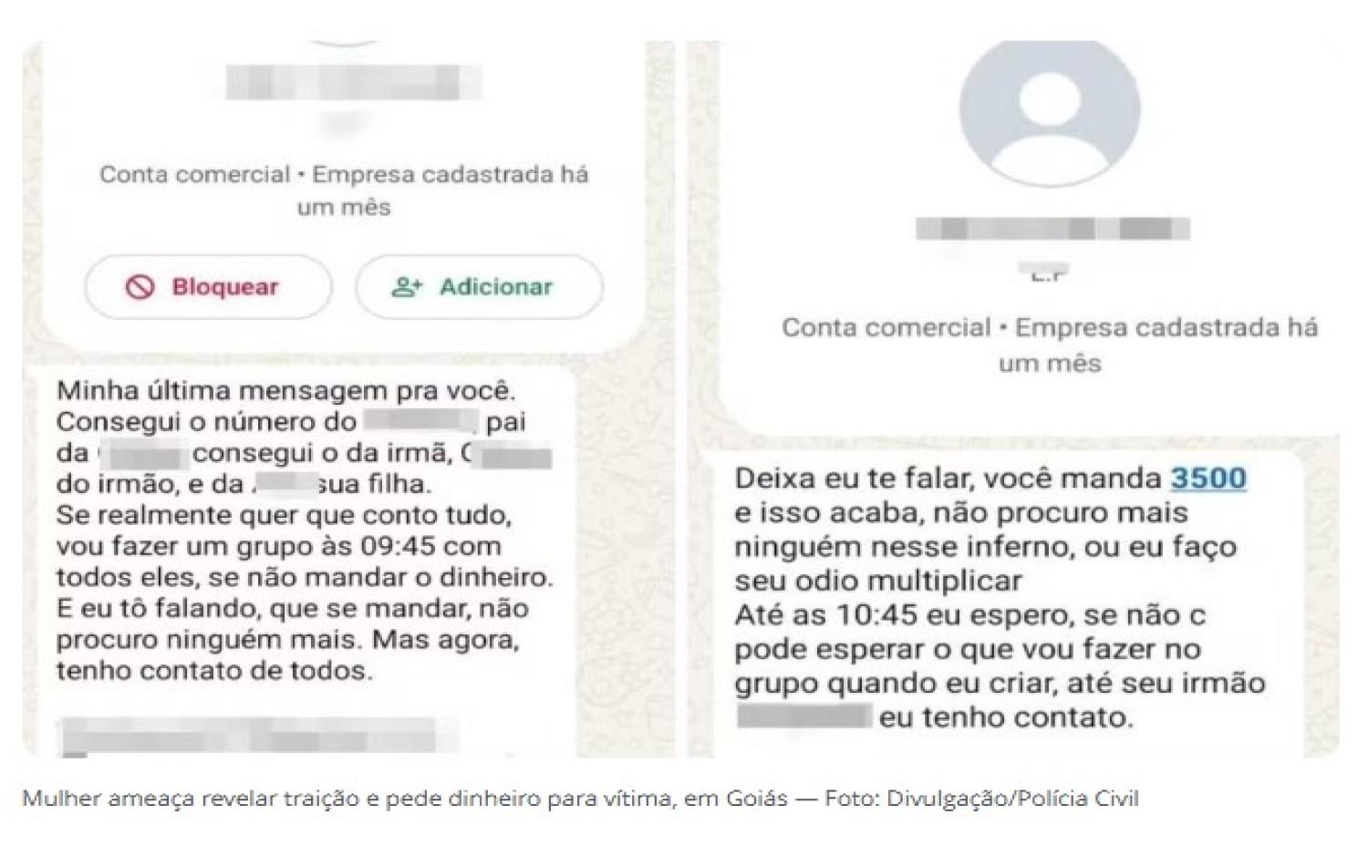 Pai e irmão de mulher que extorquiu cerca de R$ 50 mil de amigo para não revelar traição participaram do crime, diz polí