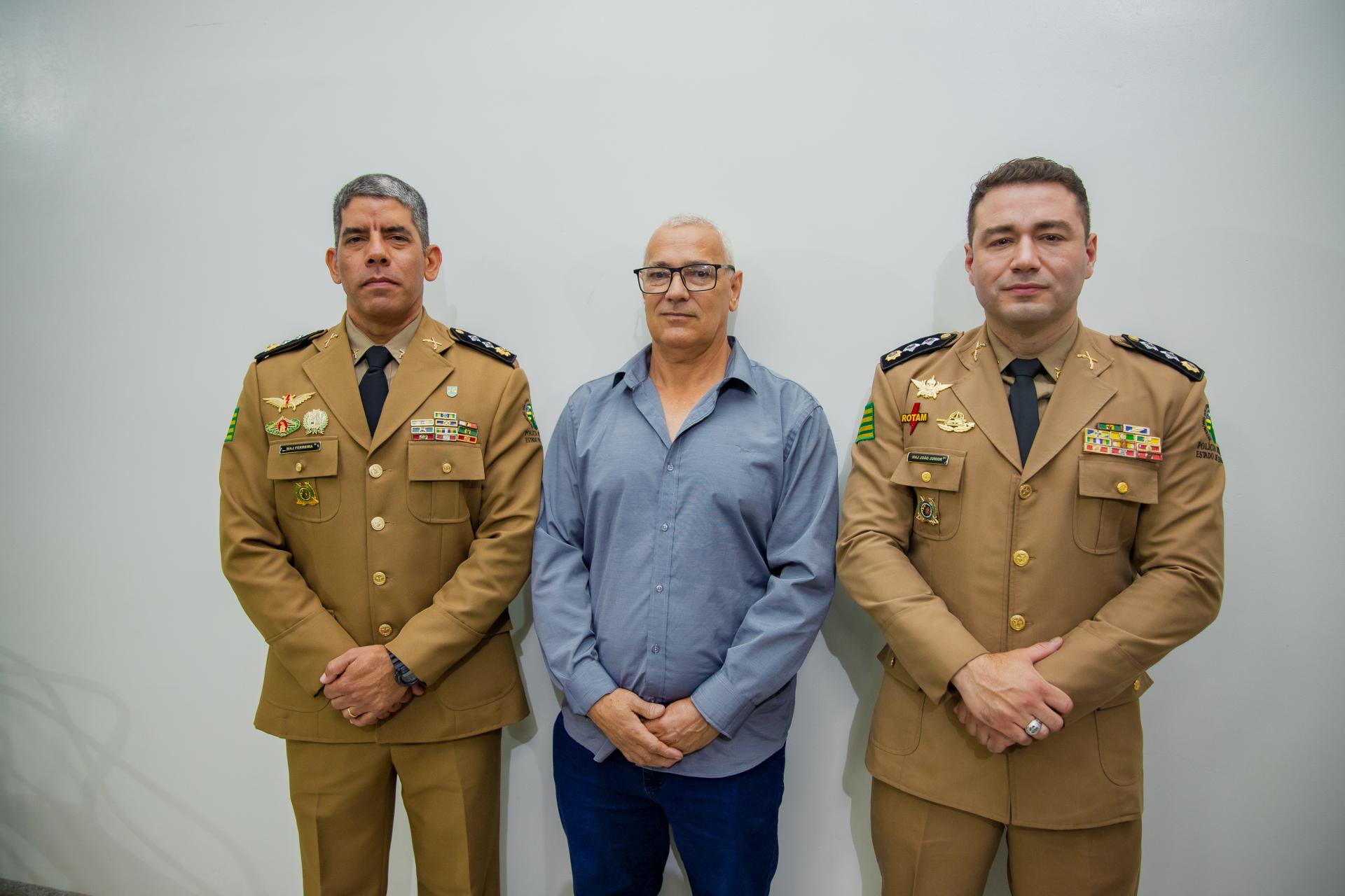 Segurança em foco: Chapadão do Céu prestigia posse de novos comandantes da PM