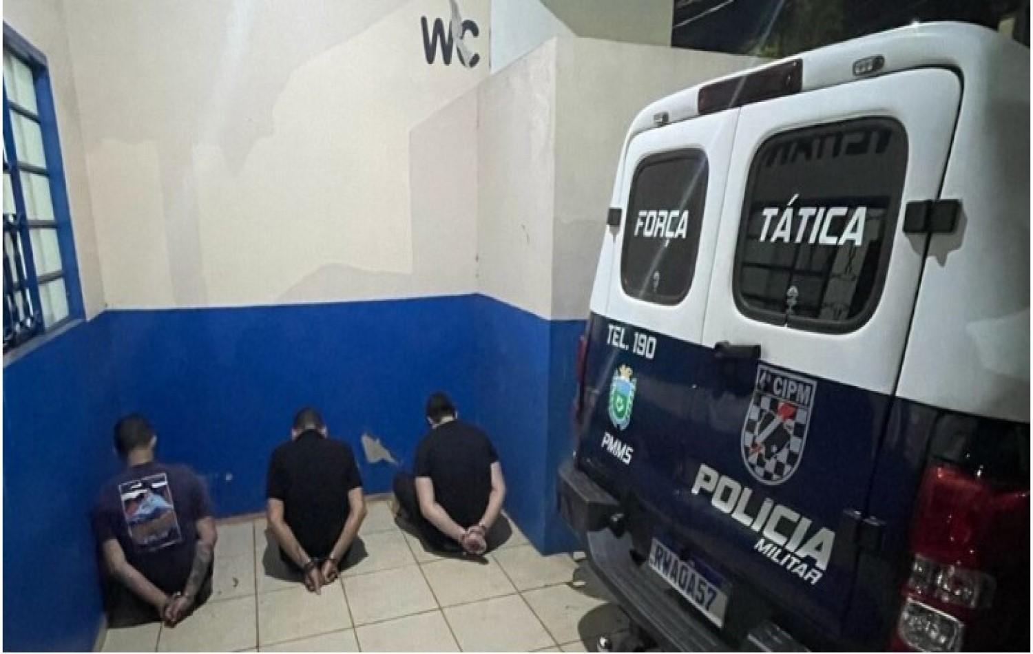 Presos três paulistas vendendo ingresso falso na Exposul