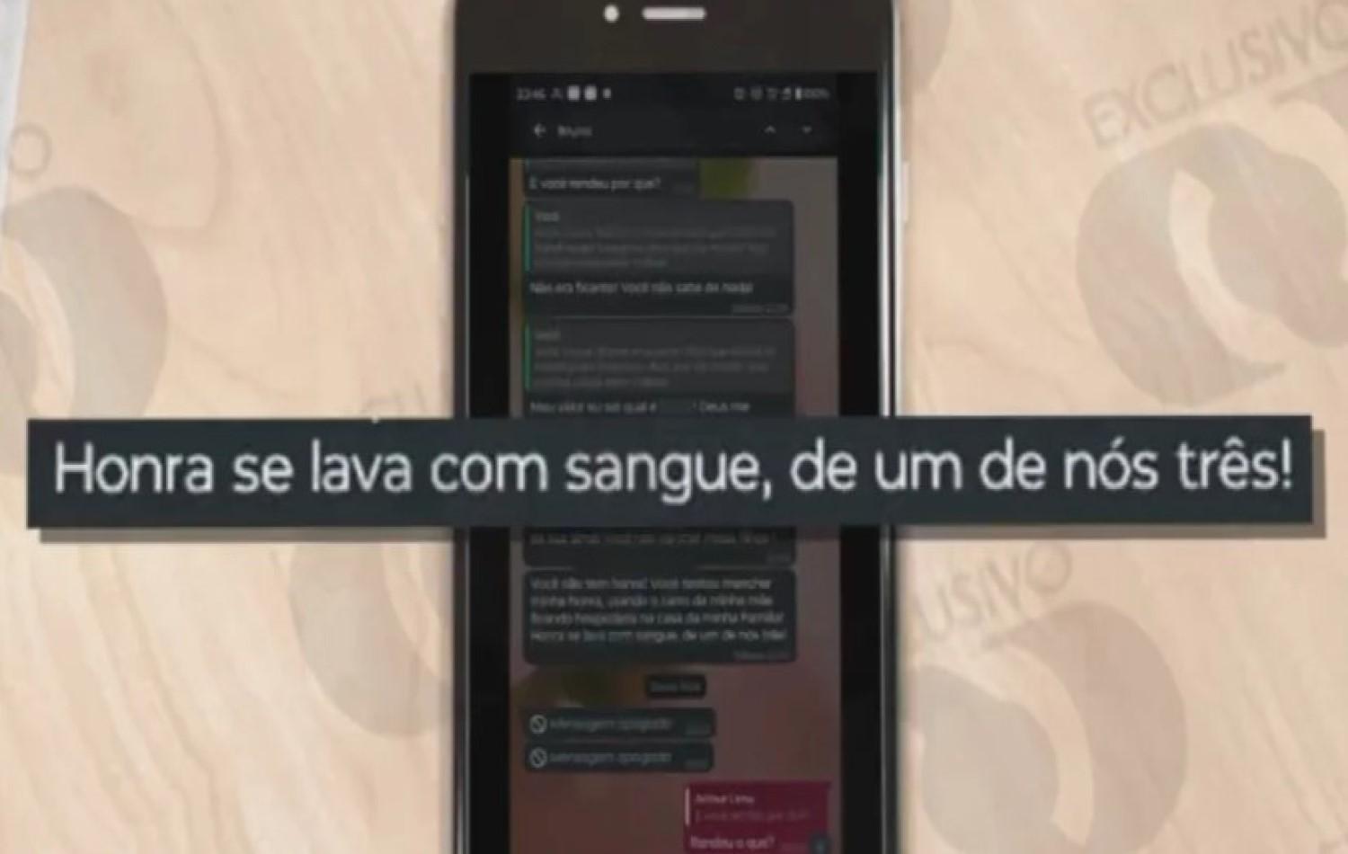 ‘Honra se lava com sangue’, disse suspeito de matar músico em mensagens para ex