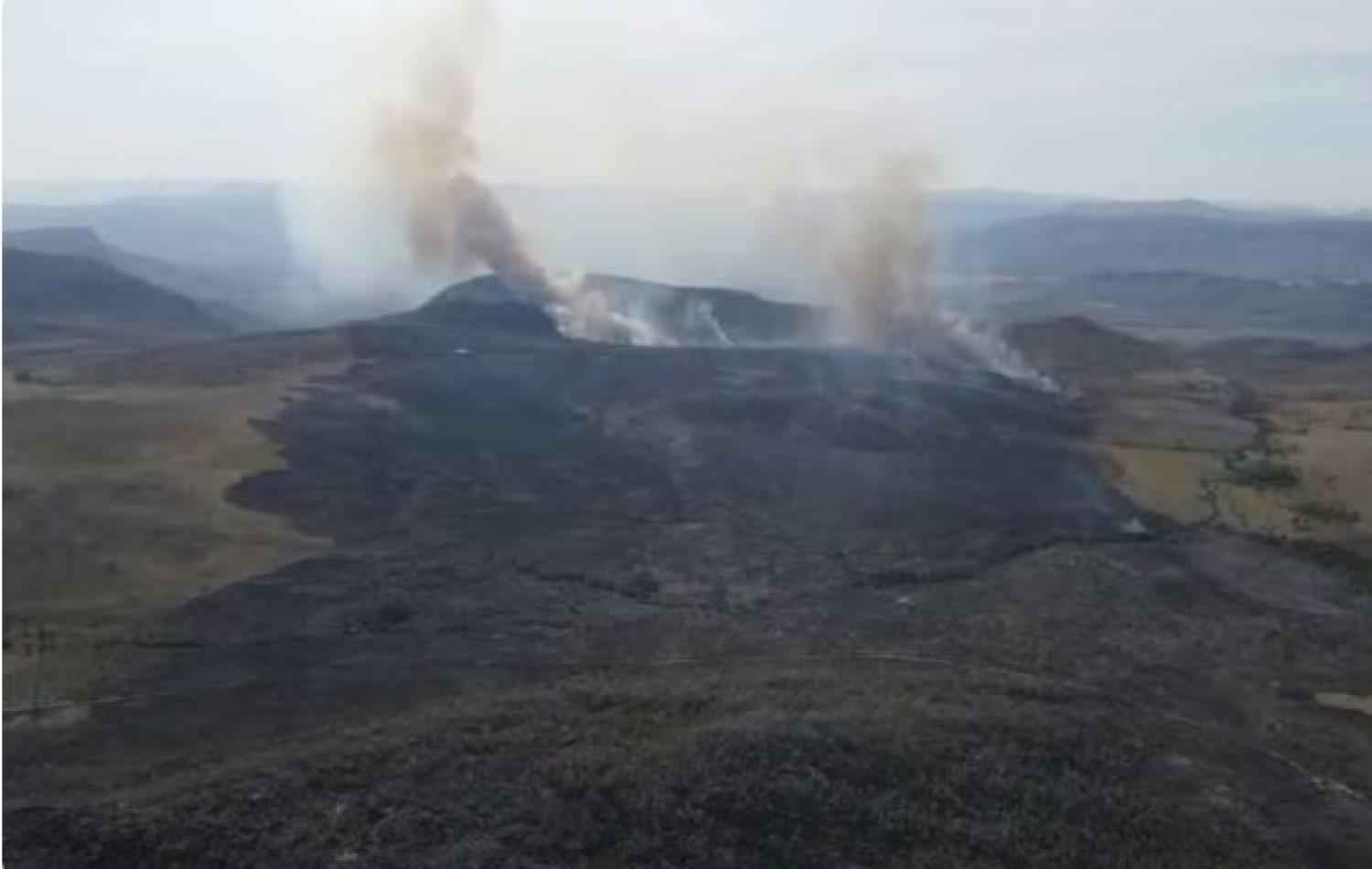 Chapada dos Veadeiros teve mais de 900 hectares atingidos por fogo, diz ICMBio