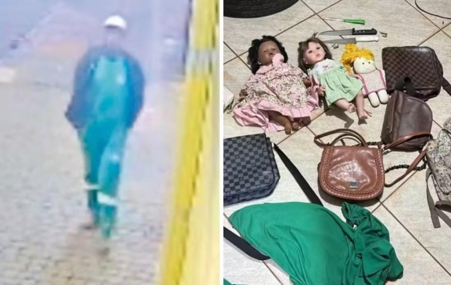Mãe reconhece bolsa de filha desaparecida em objetos apreendidos com suposto serial killer, diz delegado