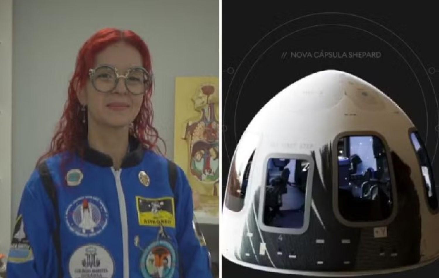 Professora goiana disputa vaga em missão espacial