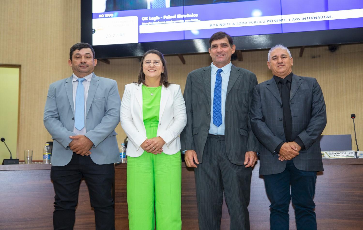 Vereador Walter Rosa é reeleito presidente da Câmara de Chapadão do Céu