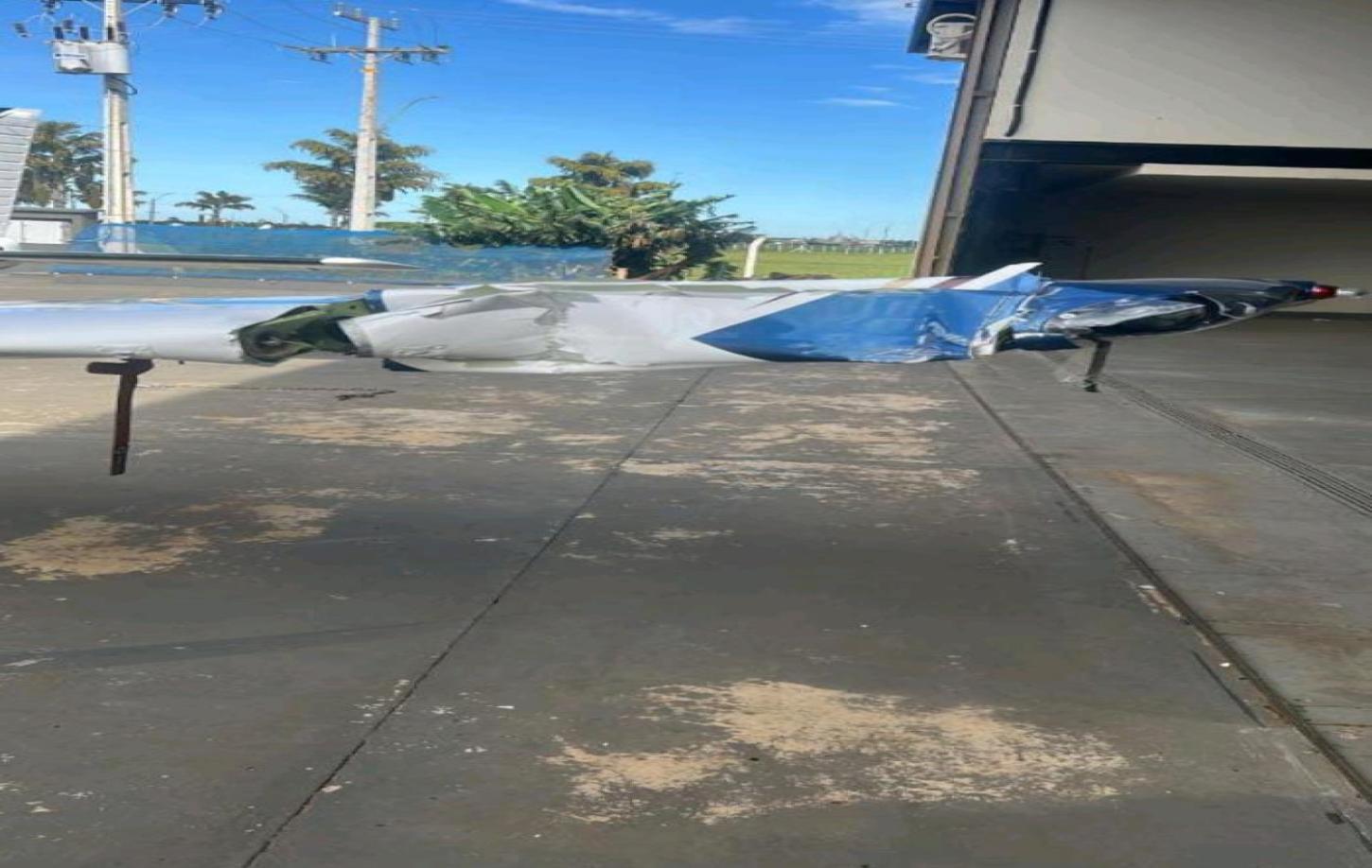 HOMEM É PRESO APÓS CAUSAR DANOS EM AERONAVES AO TENTAR DECOLAR NU EM AEROPORTO DE CHAPADÃO DO CÉU