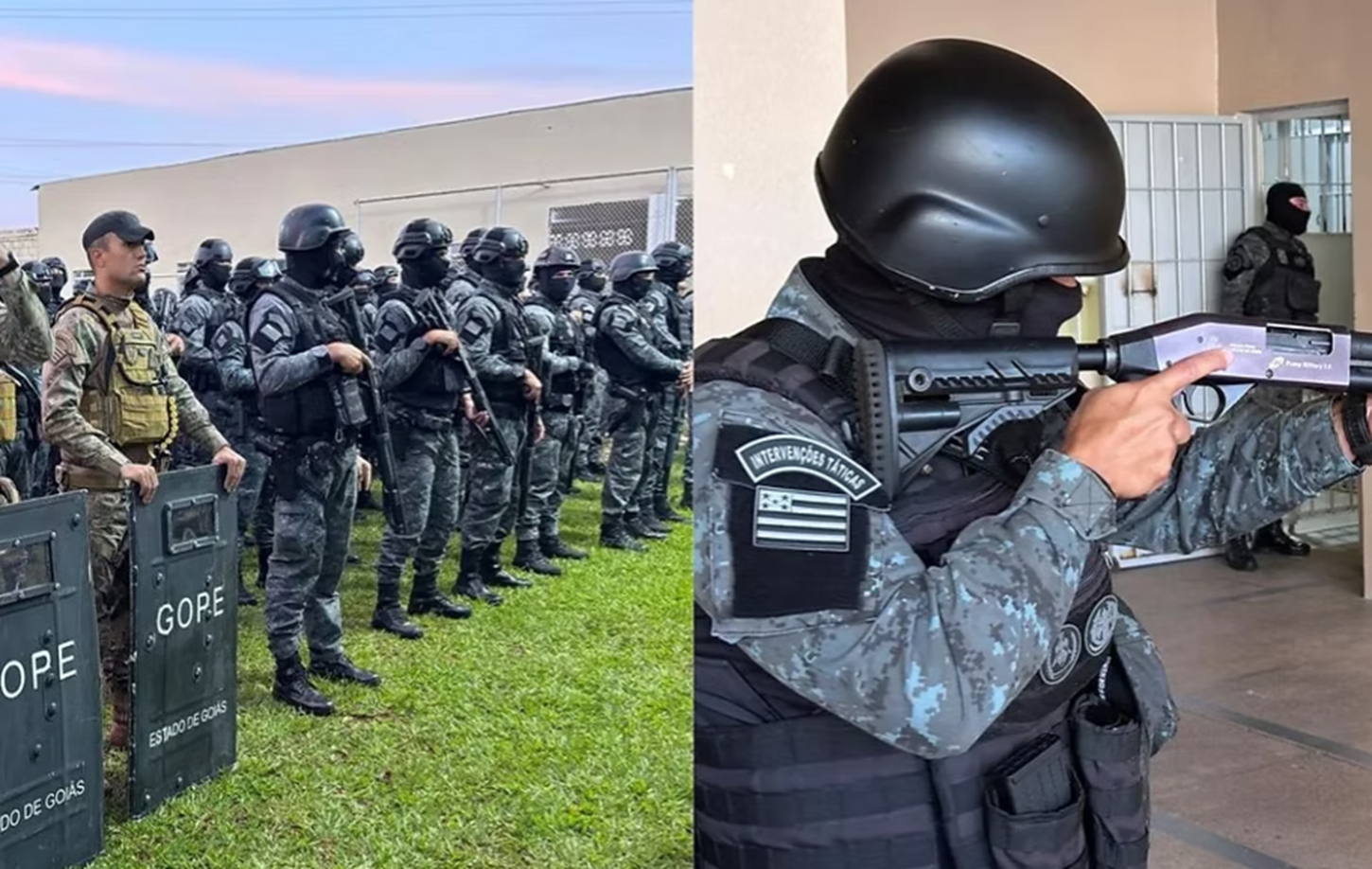 Polícia Penal mobiliza 500 agentes em operação simultânea nos maiores presídios de Goiás