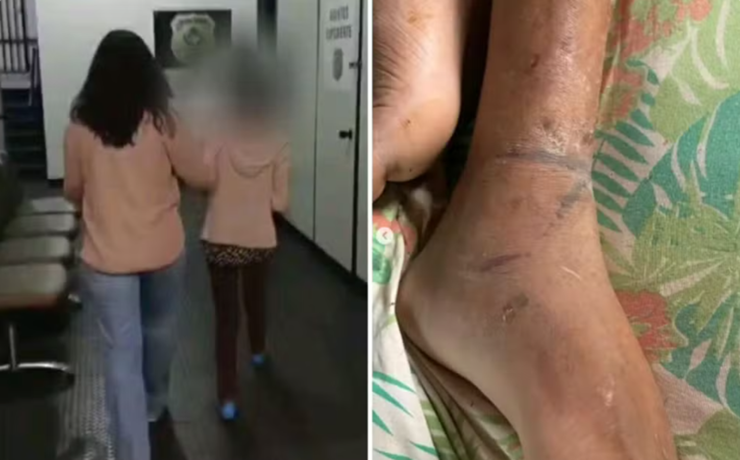 Mãe demonstrou ‘frieza e desprezo’ pelo filho que ficou acorrentado sem água e comida, diz delegada