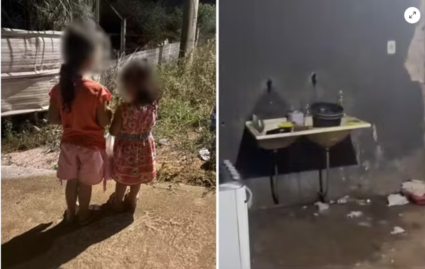 Meninas de 2 e 5 anos são encontradas sozinhas em casa após 12 horas sem comer, diz Conselho Tutelar
