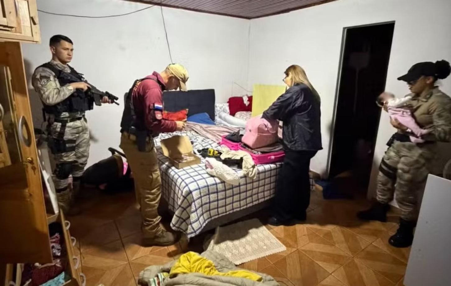 Bebê de um mês sequestrada em Campo Grande é encontrada no Paraguai